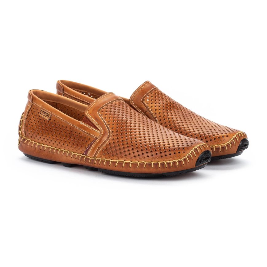 Men's Pikolinos JEREZ Moccasins Brown | NZ C107Q38